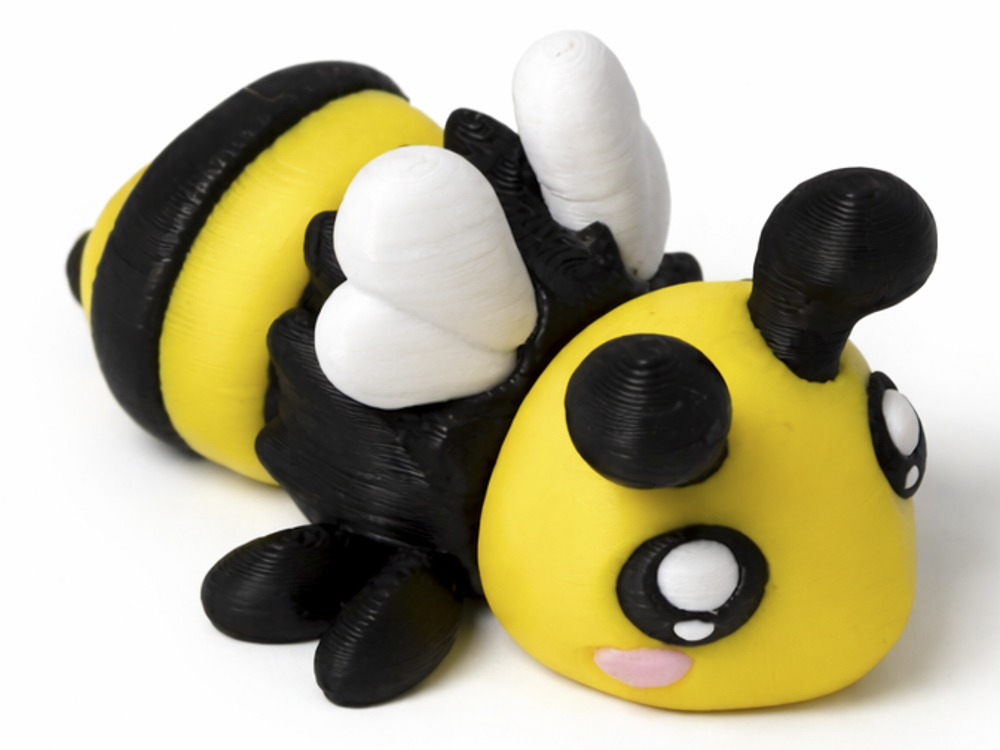 Pohyblivá 3D včelka – originální flexi figurka